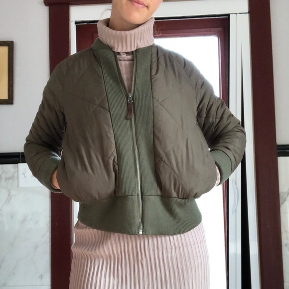 Urban Outfitters army green bomber - Picture 8 of 8